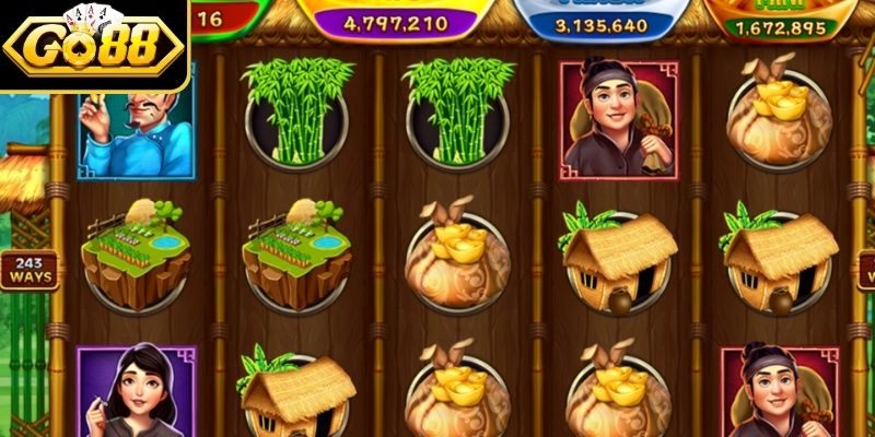 Bảng biểu tượng chính trong game