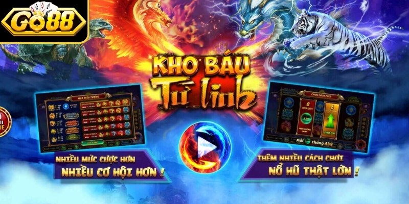 Tìm hiểu về game kho báu Tứ Linh Go88