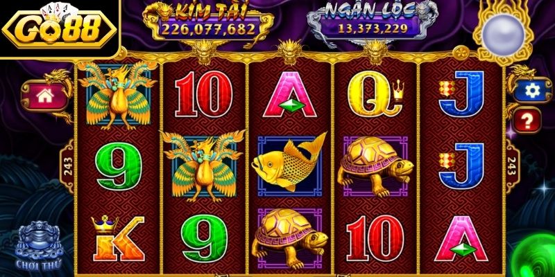 Giao diện và symbols trong game