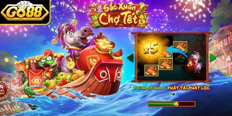 Game sắc xuân chợ Tết Go88 cực kỳ hot hit