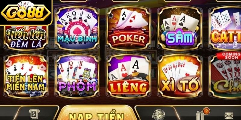 Giới thiệu trò chơi tiến lên đếm lá GO88 quen thuộc