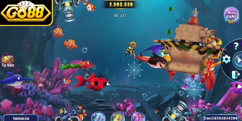 Bắn Cá Săn Boss Đổi Thưởng Trải Nghiệm Hấp Dẫn Tại Go88 2 Bật mí chiến thuật chinh phục bắn cá săn boss đổi thưởng