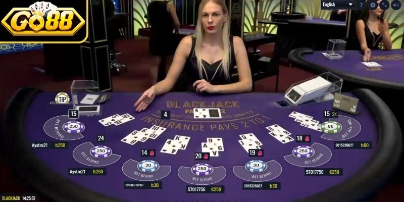 Blackjack là game chơi 21 điểm
