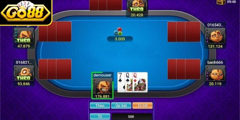 Cộng đồng chơi liêng online uy tín Go88 đông đảo