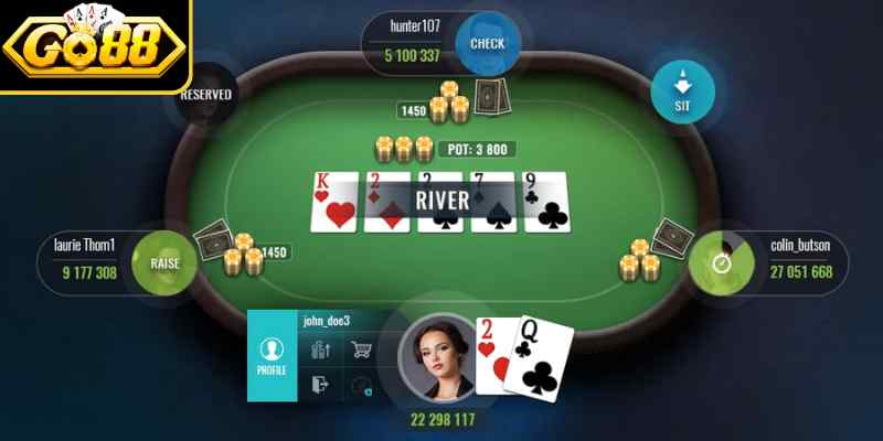 Kinh Nghiệm Chơi Poker Go88 - Bí Quyết Chinh Phục Bàn Cược 2 Kinh nghiệm chơi poker Go88 nhận thưởng lớn
