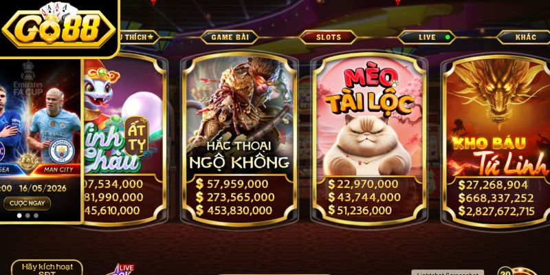Nổ Hũ Đổi Thưởng Uy Tín Nhất Go88 Cơ Hội Trúng Big Win 1 Những tiêu chí xác định được nổ hũ đổi thưởng uy tín nhất
