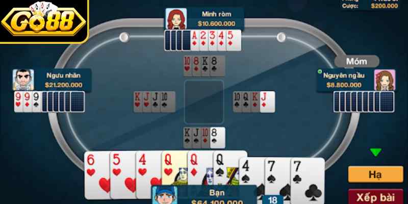 Phỏm Online Go88 - Game Bài Lá Săn Thưởng Đẳng Cấp Thu Hút 2 Thông tin chi tiết luật chơi mà hội viên cần nắm