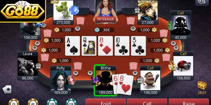 Texas Holdem Online Go88 - Cuộc Đấu Trí Đầy Kịch Tính 2 Những thông tin cụ thể về luật chơi Poker