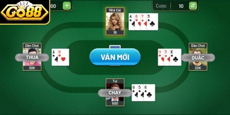 Xì dách trực tuyến Go88 là game chơi hay